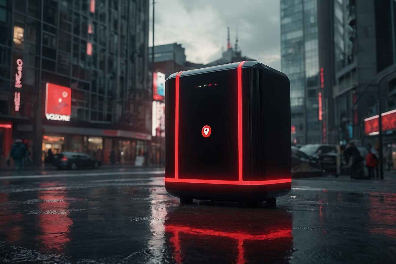 vodafone router internet blinkt rot